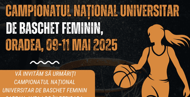 Finala Națională se joacă între 9-11 mai 2025 la Sala Polivalentă