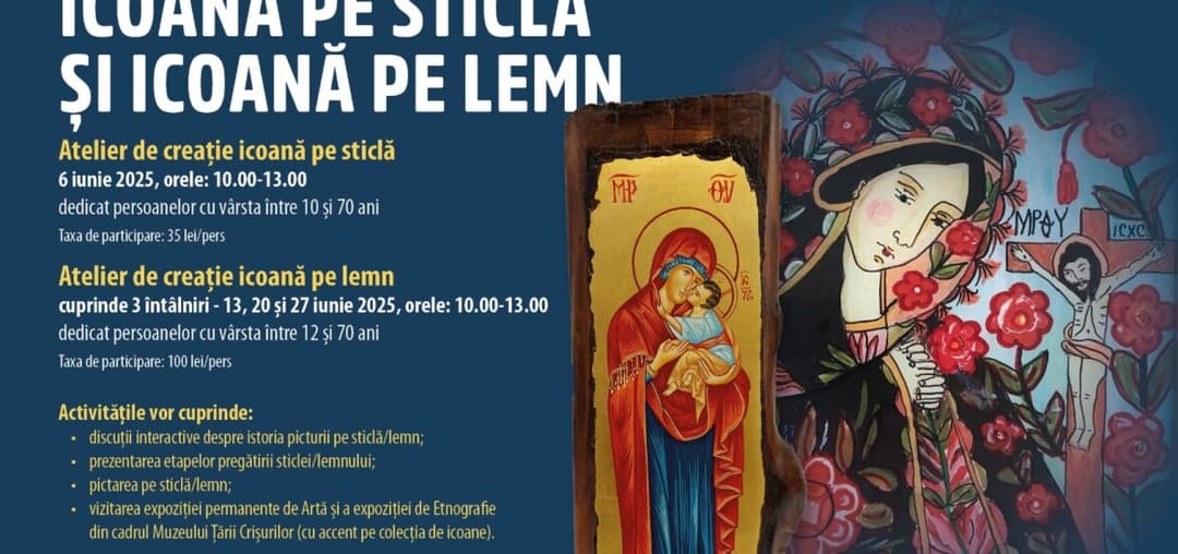  Descoperă Tradiția Artei Religioase la Muzeul Țării Crișurilor Oradea!