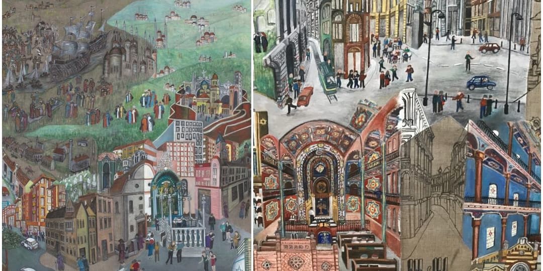  Expoziția de artă a lui Beverley-Jane Stewart la Sinagoga Sion: O călătorie prin moștenirea evreiască din România, la Oradea
