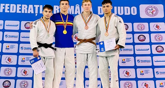 Flavius Lungu aduce o nouă medalie de aur pentru CSM Oradea la Naționalele de judo, triumfând la categoria 66 kg!