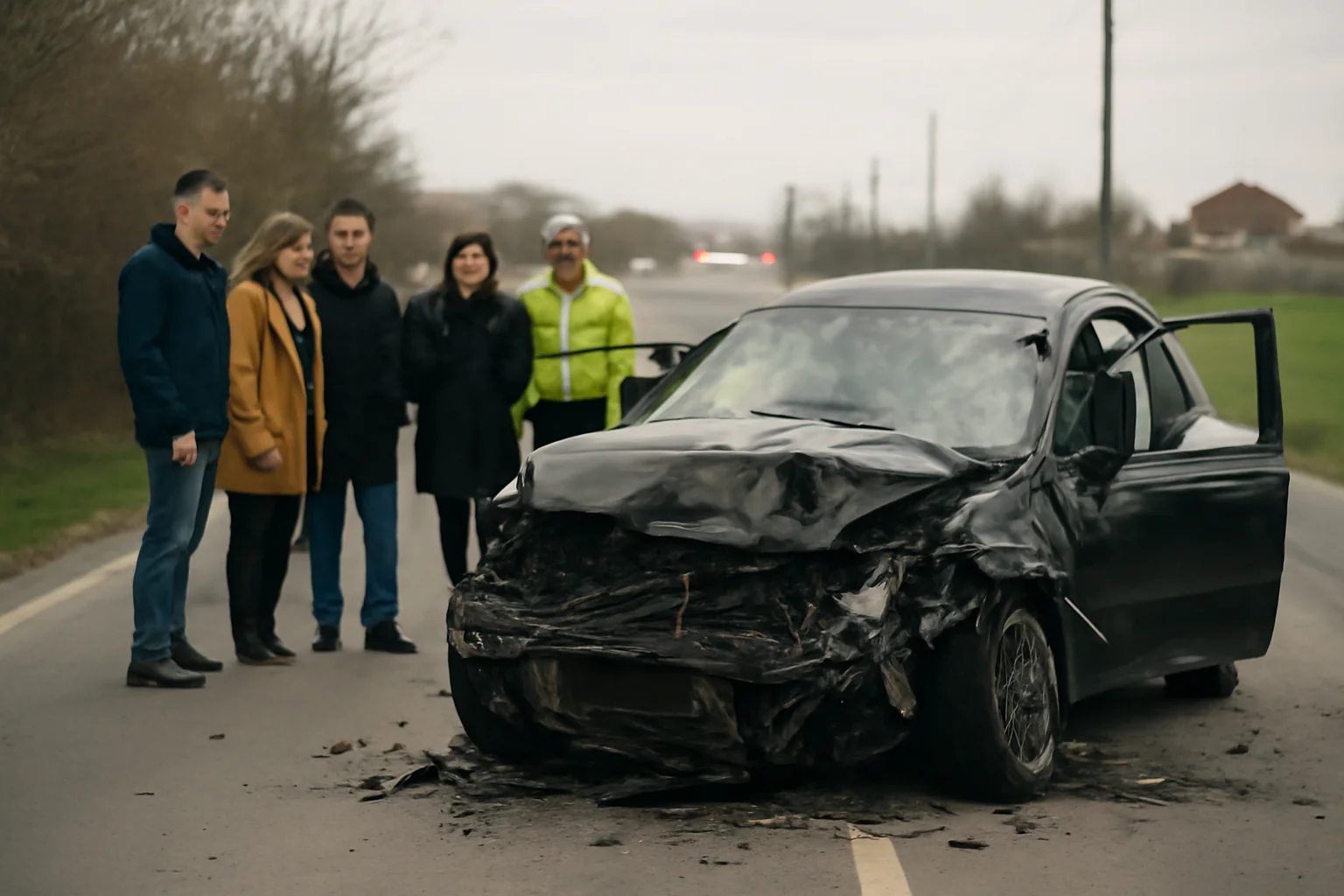 Accident mortal pe DN1 la Oșorhei: motociclist de 59 de ani, decedat
