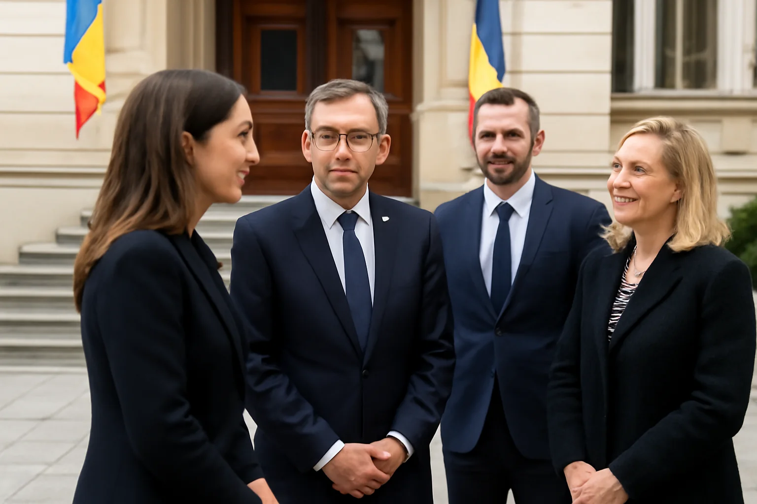 Ambasadorul Franței la București și Camera Franceză de Comerț, vizită oficială la Prefectura Oradea