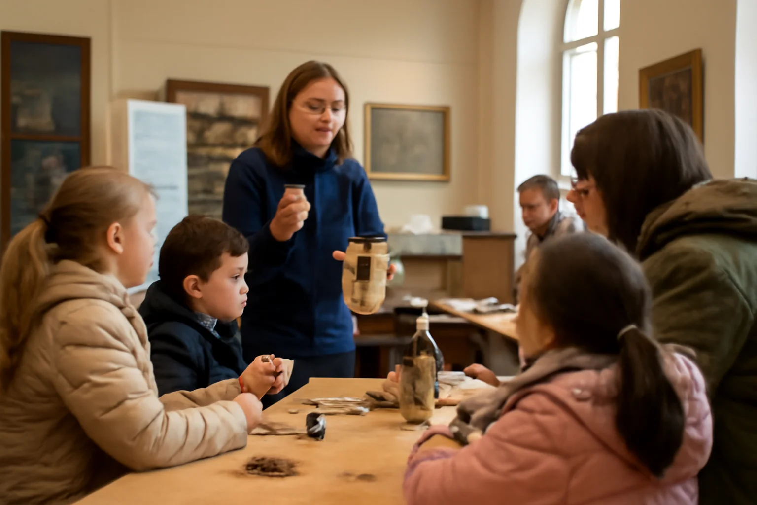 Atelier educativ despre protejarea păsărilor iarna, organizat la Oradea de Muzeul Țării Crișurilor