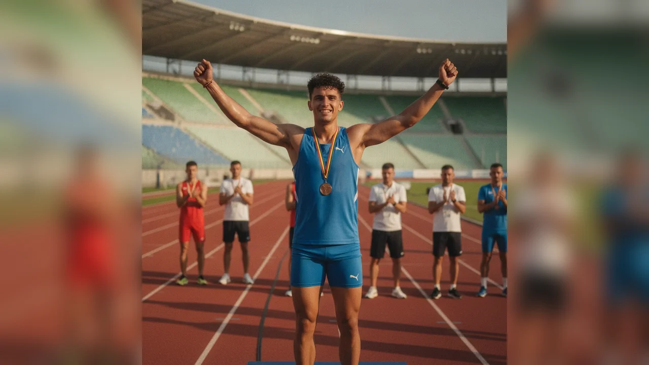 Atletul orădean Mihai Dringo, aur și bronz la Naționale