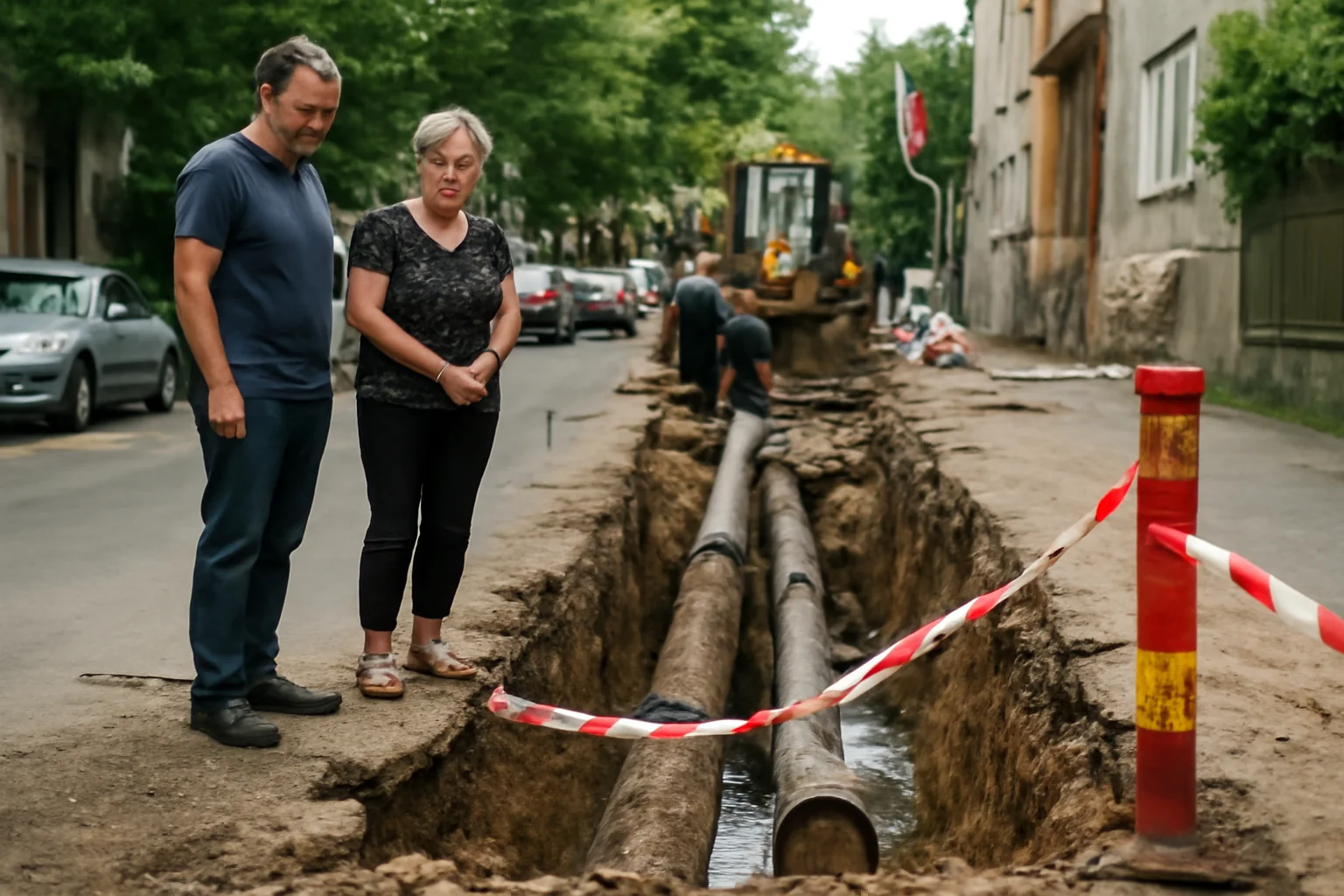 Avarie la rețeaua de termoficare din Oradea pe strada Ady Endre: oprire de căldură și apă caldă