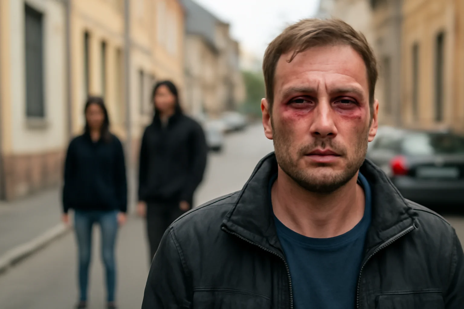 Bărbat agresat pe strada Romer Floris din Oradea după ce a reclamat aruncarea cu bulgări în geam