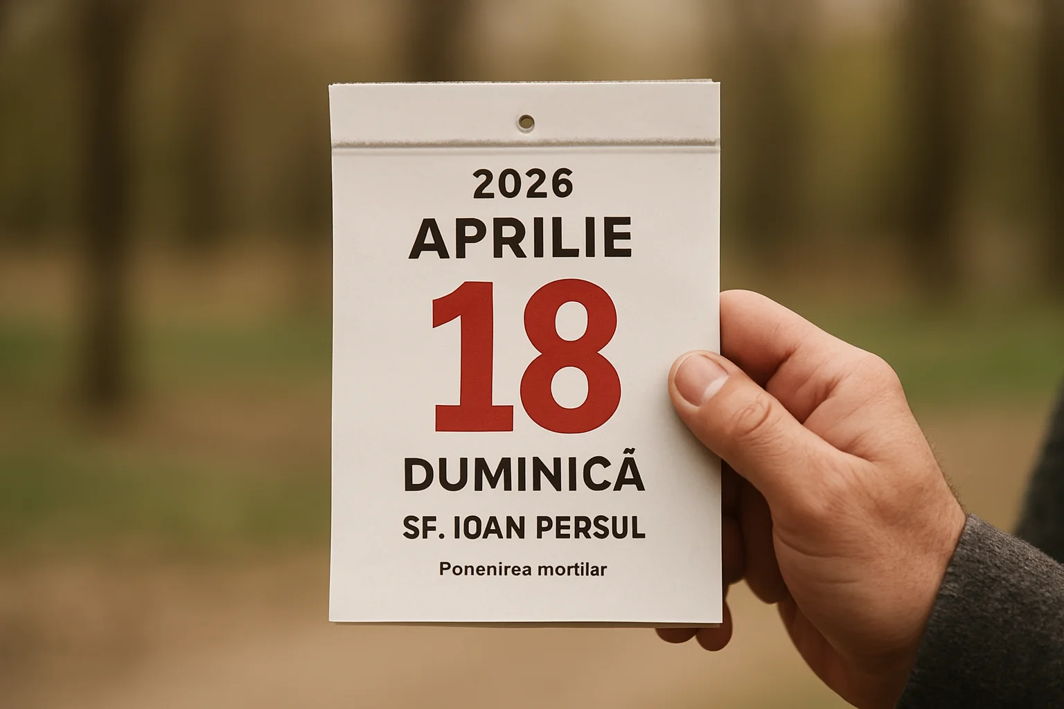 Calendar ortodox – 2026-04-18