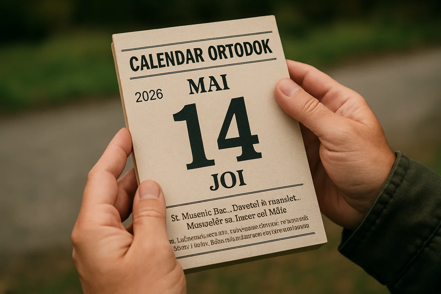 Calendar ortodox – 2026-05-14