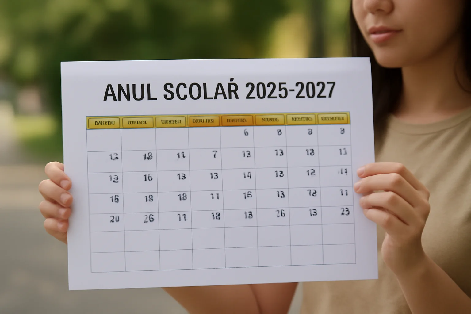 când încep orele pe 7 septembrie și când se termină pe 18 iunie