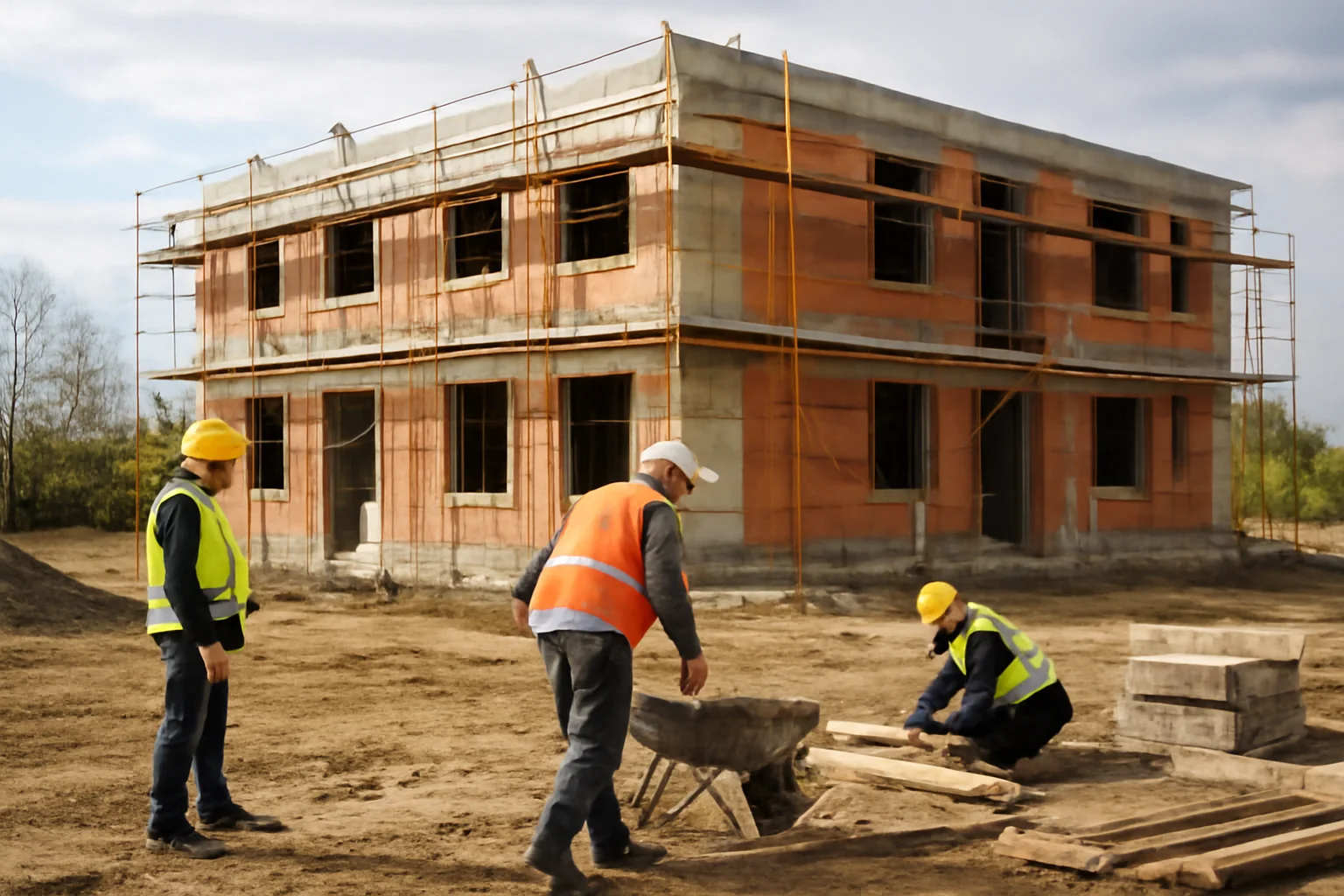 Construcția noii creșe din Oșorhei progresează rapid, parte dintr-un complex modern de 18.000 mp
