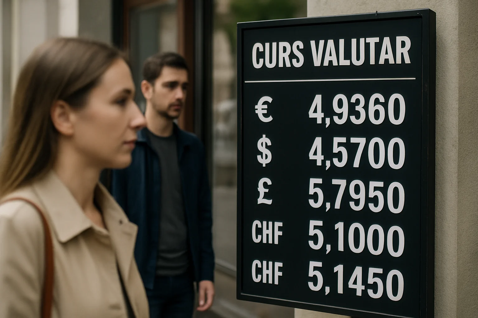 Curs valutar azi (BNR) – 2026-04-19