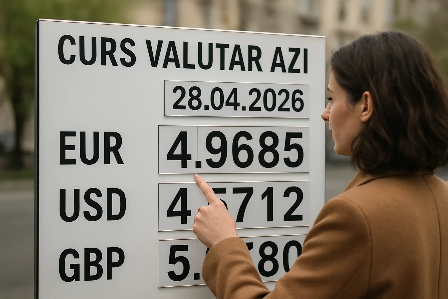 Curs valutar azi (BNR) – 2026-04-28