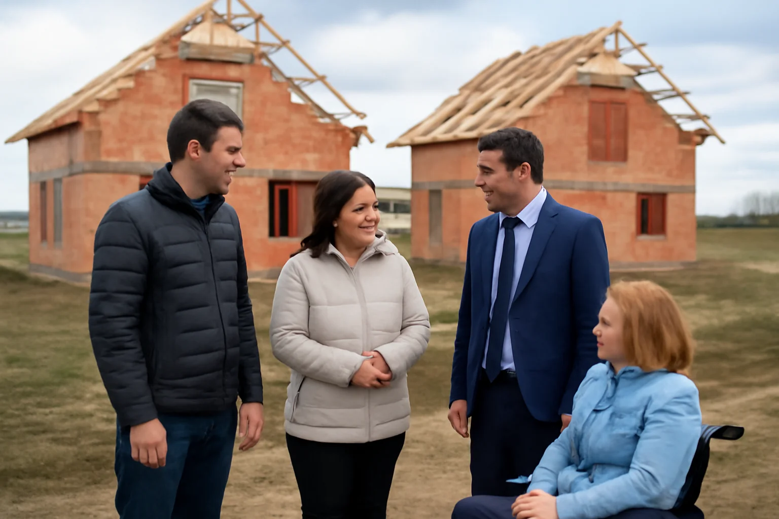 Două locuințe noi pentru persoane cu dizabilități se construiesc în Husasău de Tinca printr-un proiect european