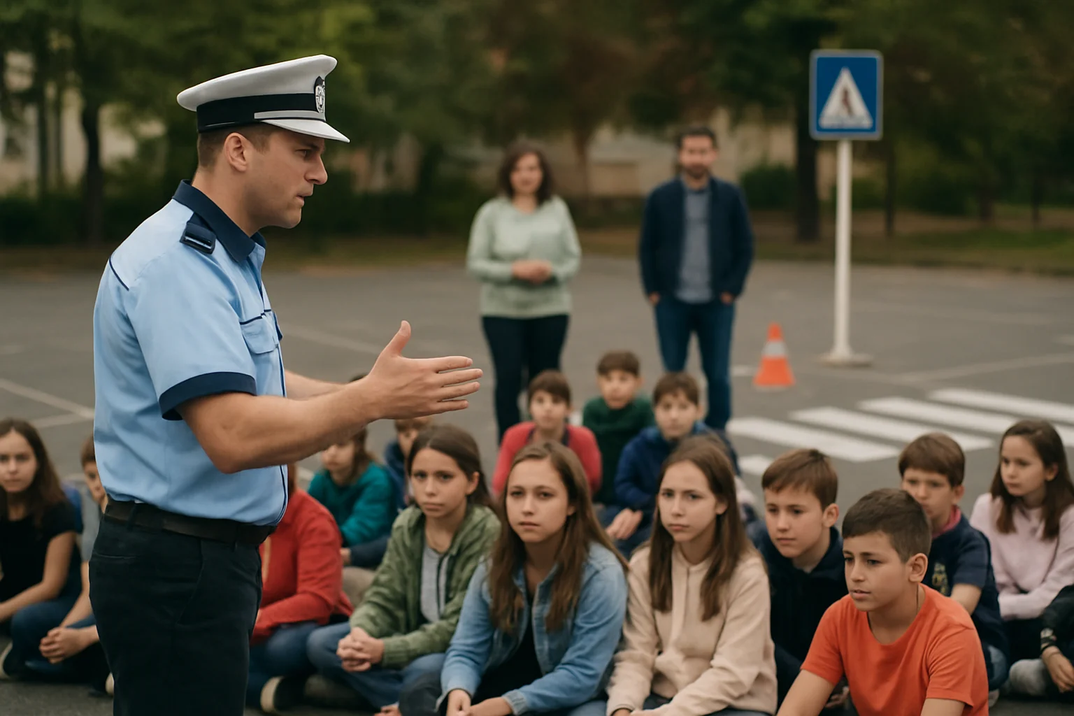 Educatie rutieră pentru sute de elevi din Bihor