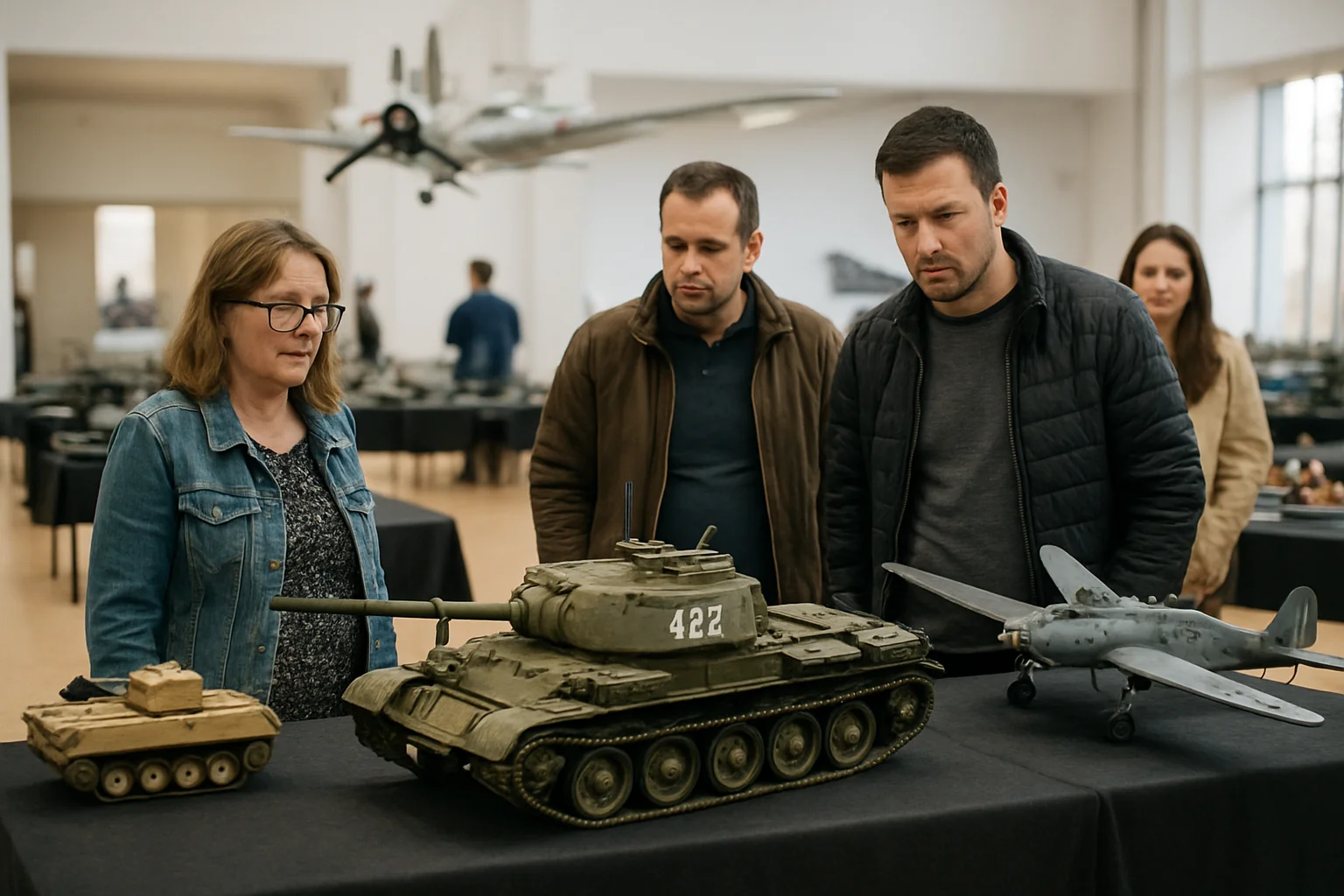 Expoziție inedită de machete auto și avioane la Oradea