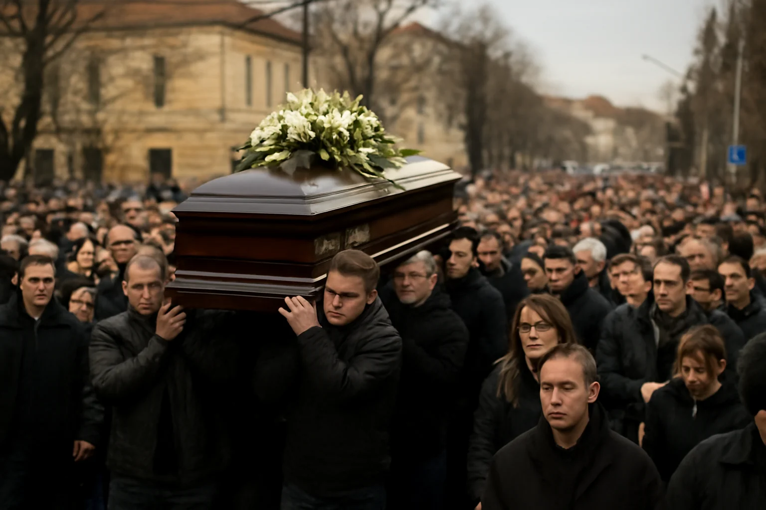 Înmormântare cu participare numeroasă la Oradea pentru Sanyi Neguș senior