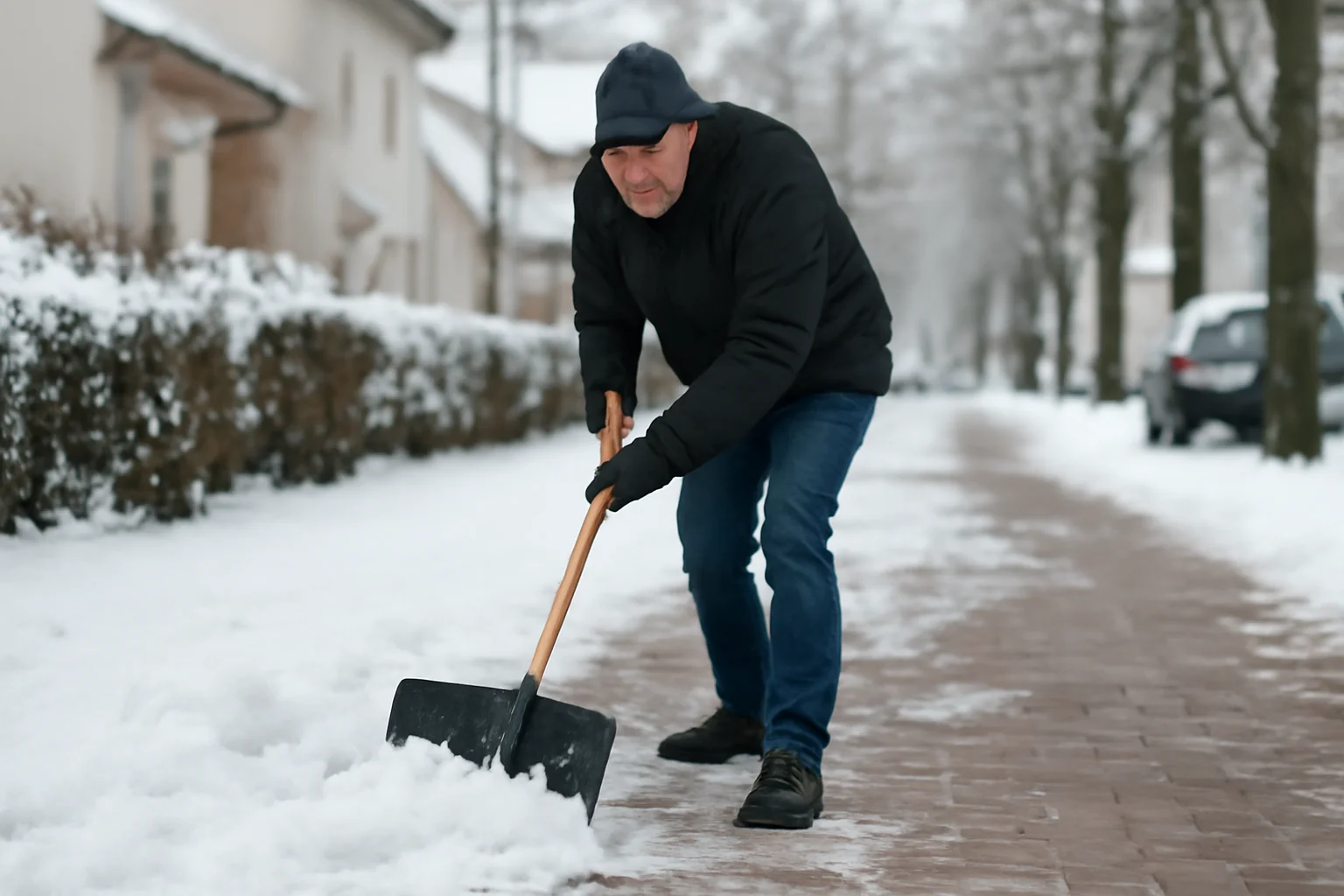 ISU „Crișana” Bihor reamintește la Oradea obligația de curățare a zăpezii și gheții de către proprietari