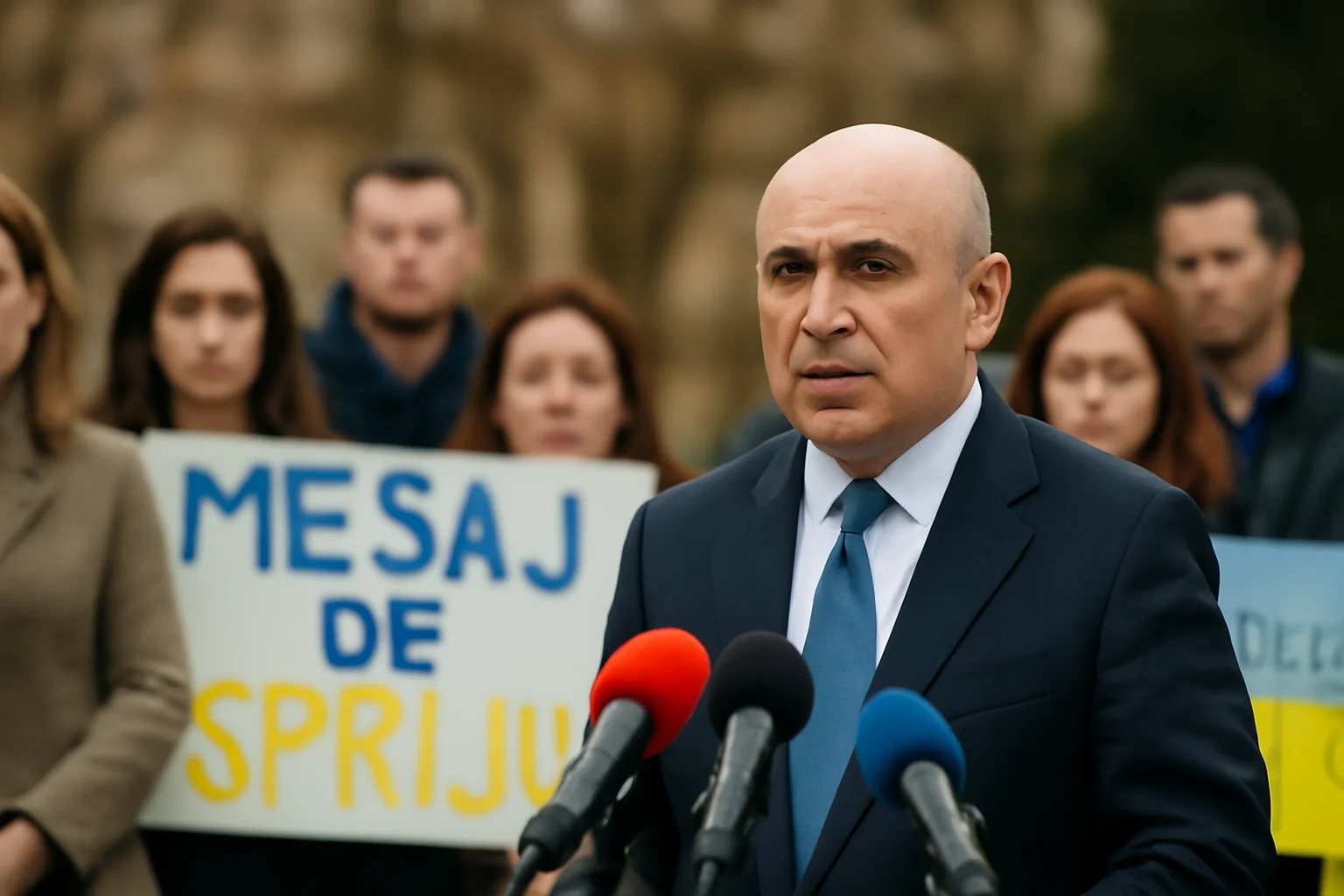 Mesaj de sprijin pentru Ucraina la Oradea: premierul Ilie Bolojan marchează 4 ani de la invazia Rusiei