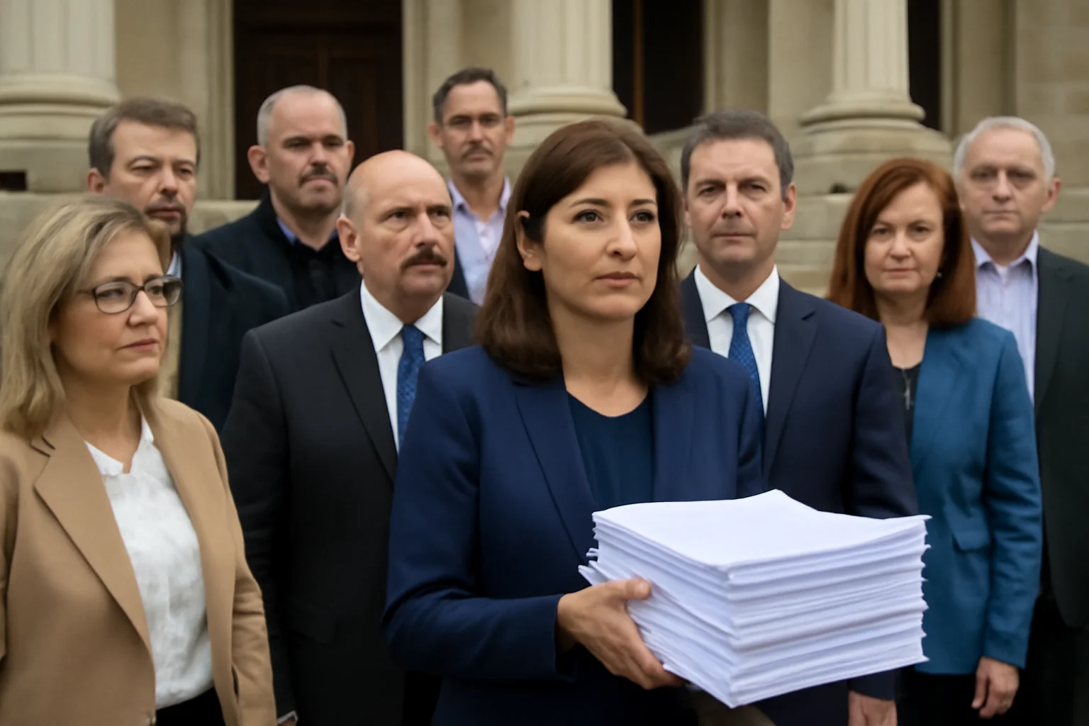 Moțiunea de cenzură împotriva guvernului Bolojan a fost semnată de 50 de parlamentari