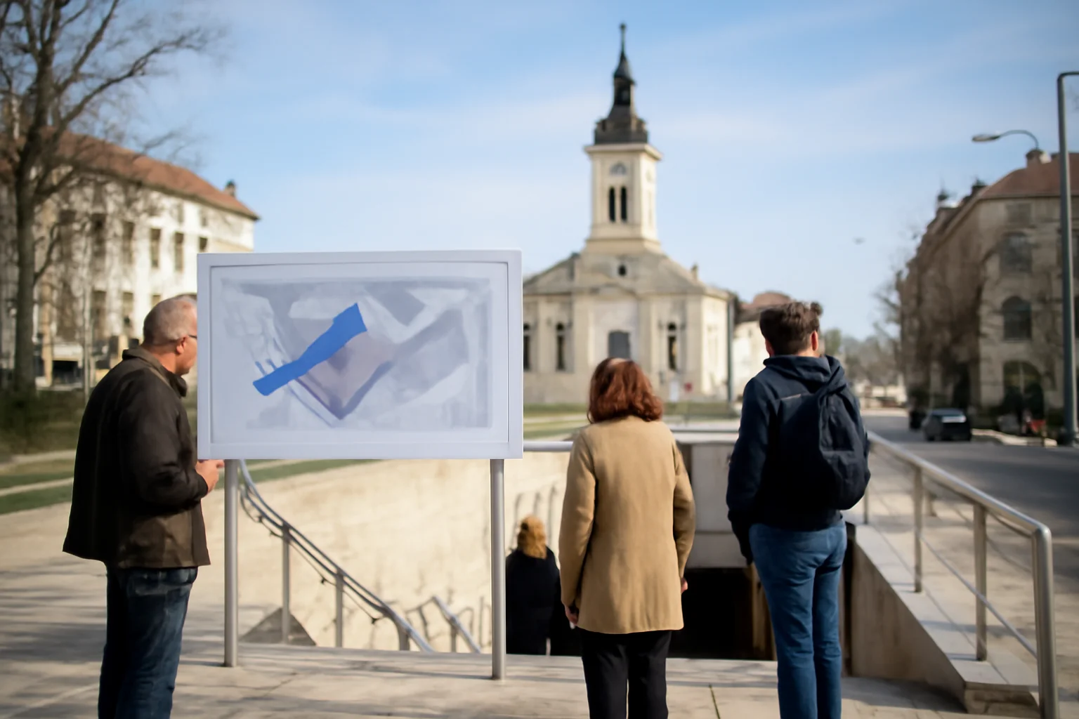 Pasaj subteran pentru Biserica Emanuel, studiu finanțat de Primărie