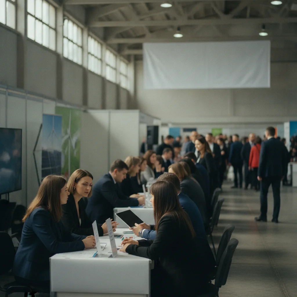 Peste 1.700 de persoane au participat la Târgul Locurilor de Muncă din sectorul energiei verzi, în Bihor