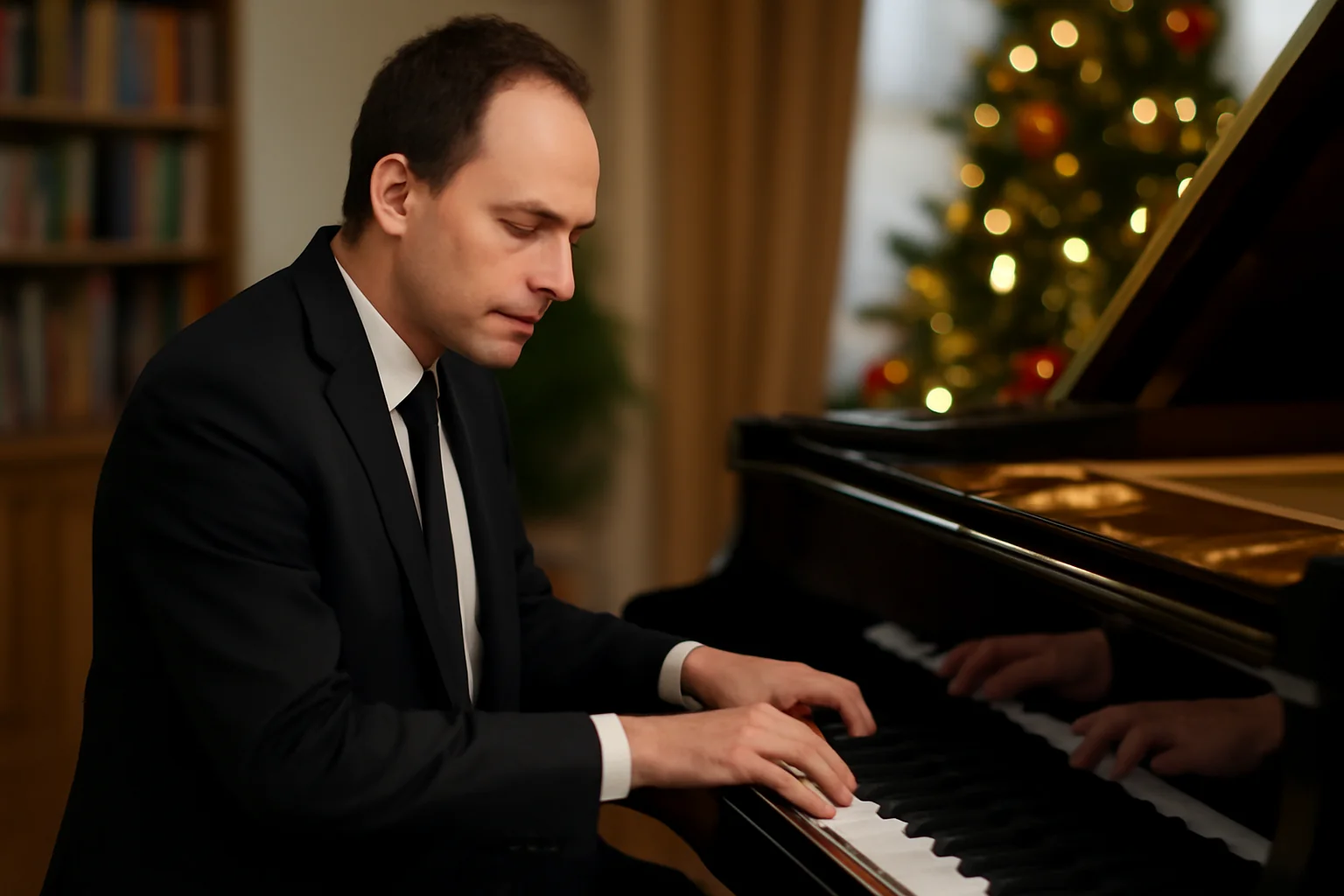 Pianistul Thurzó Zoltán cu patru recorduri Guinness susține recital de Crăciun în orașul nostru