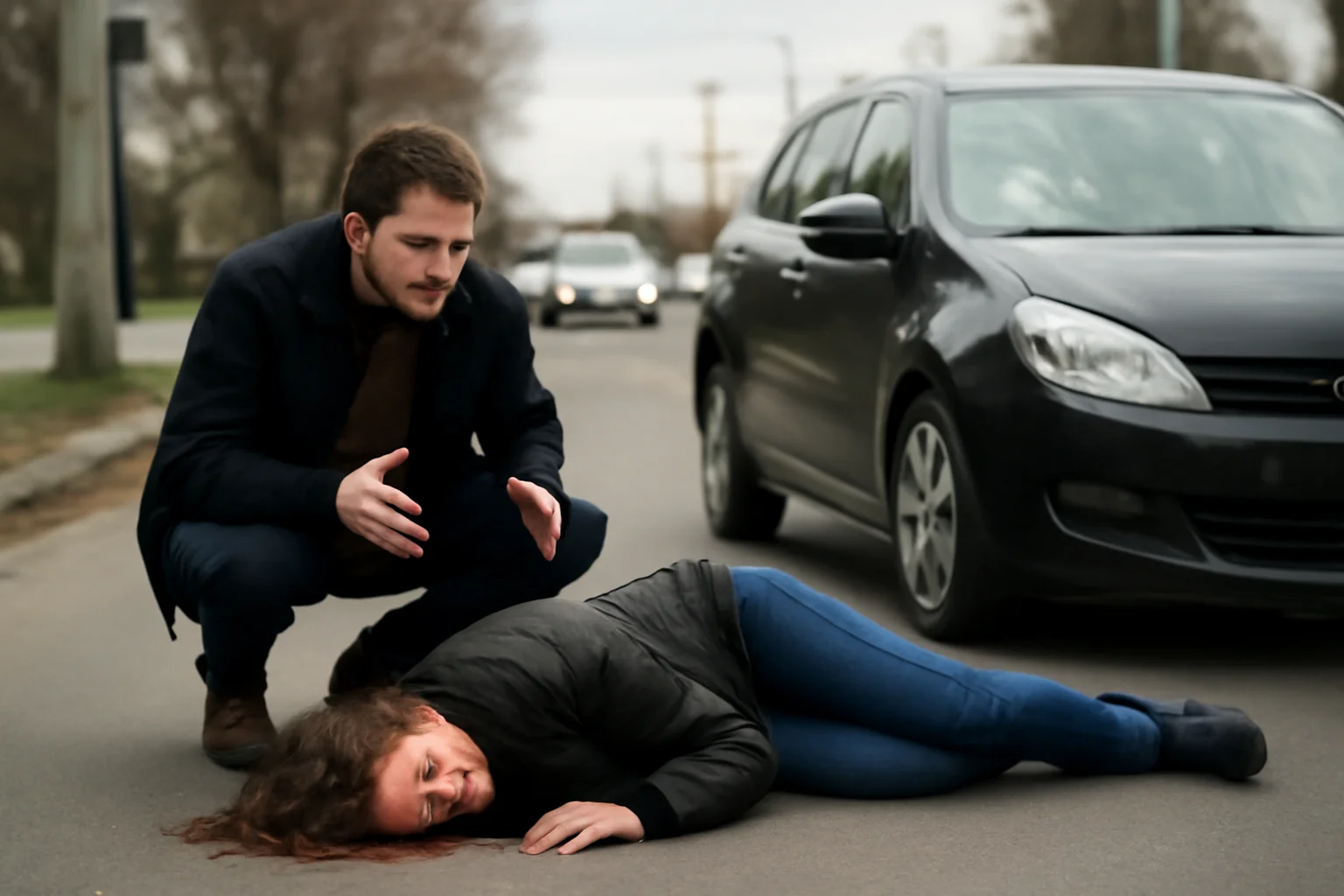 Pieton rănit pe Șoseaua Borșului din Oradea după ce un șofer ar fi trecut pe roșu