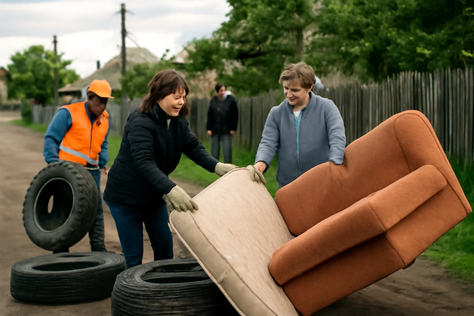 preluare de la domiciliu pentru mobilier, saltele și anvelope