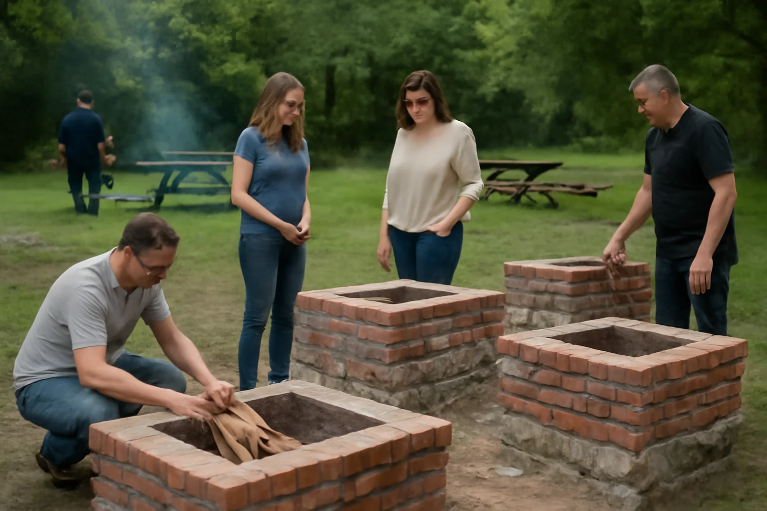 Primăria amenajează cinci vetre de foc în zona de picnic Silvaș pentru iubitorii de grătare