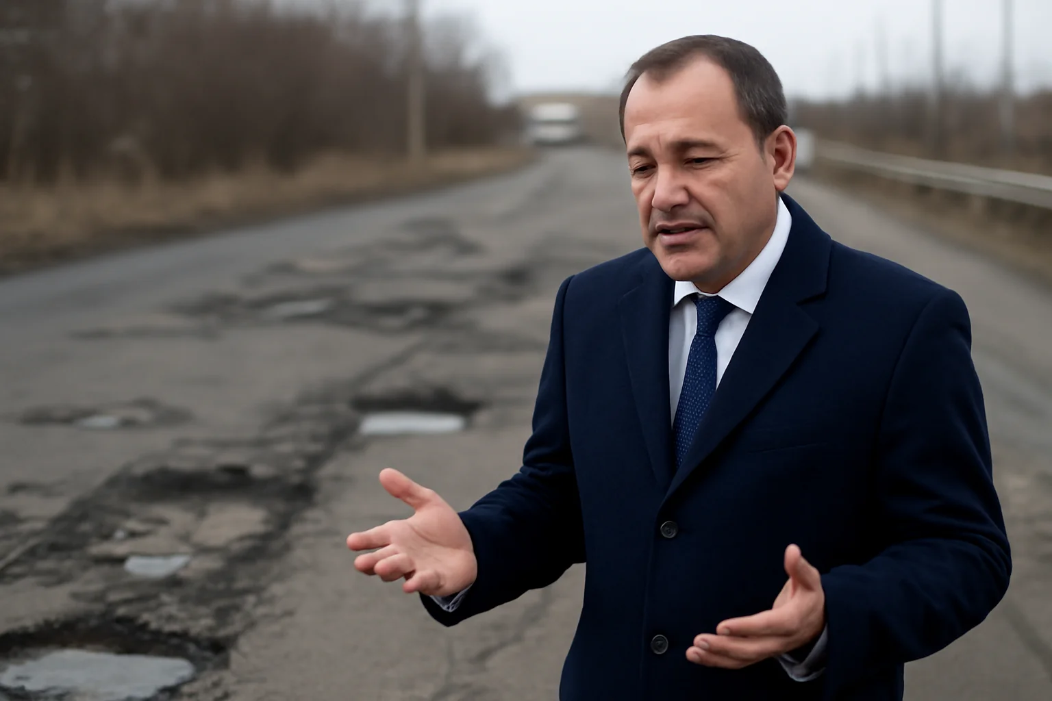 Primarul din Oradea își cere scuze pentru gropile de pe centură și anunță reparații provizorii