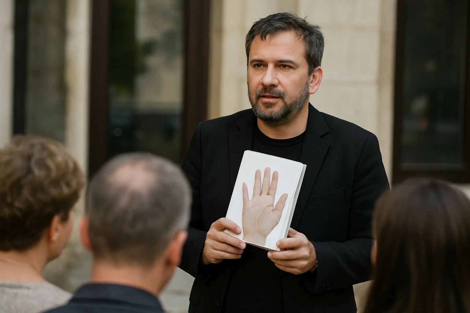 Radu Găină își lansează volumul Palme la Muzeul Țării Crișurilor
