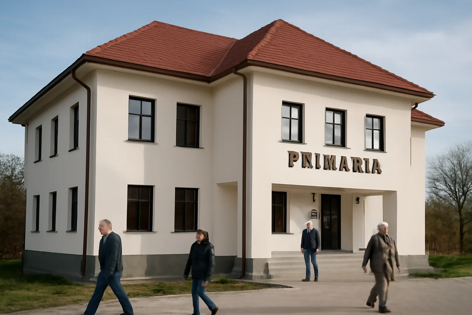 Reabilitarea energetică a Primăriei din Tileagd, aproape finalizată