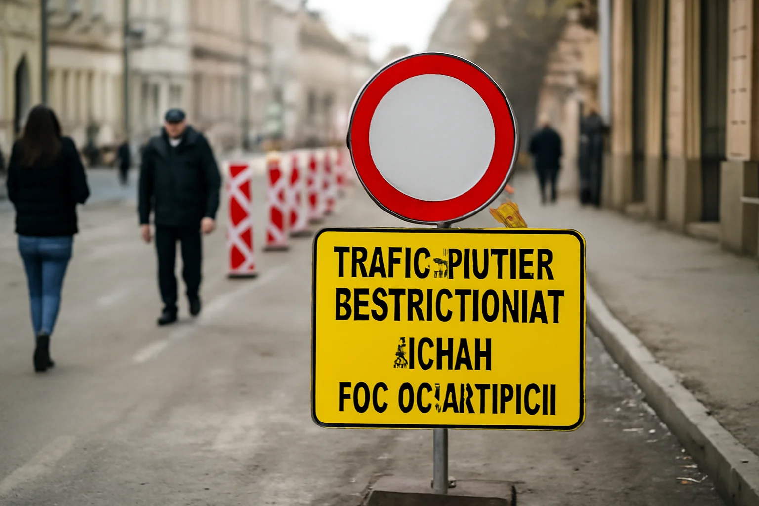 Restricții de trafic în Oradea pe 31 decembrie 2025, pentru lucrări și focul de artificii de Revelion