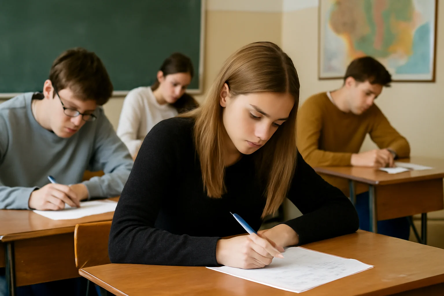 Simulare la limba maternă pentru Evaluarea Națională, în plină desfășurare la Oradea și în județul Bihor