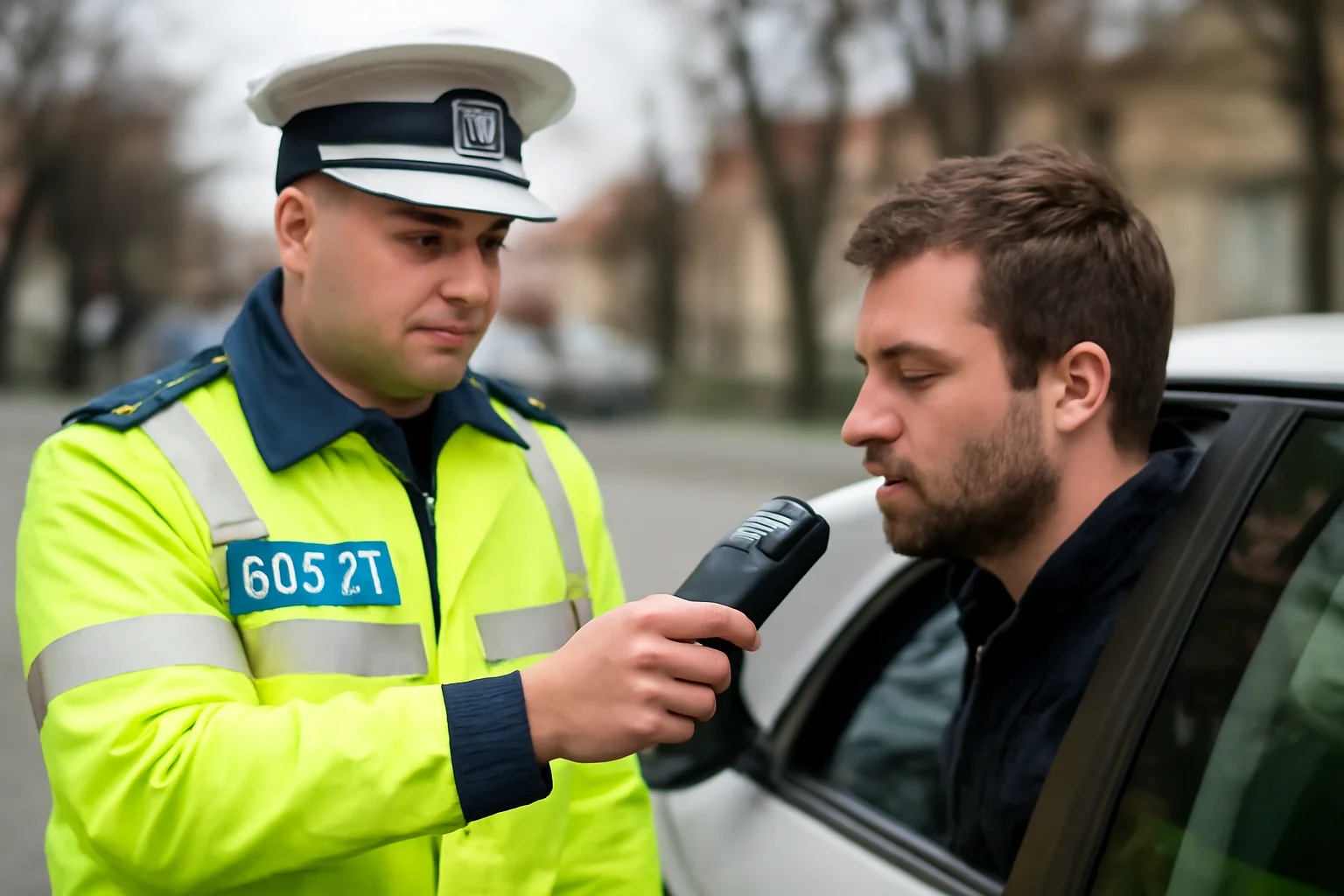 Șofer de 32 de ani, depistat în Oradea conducând cu alcoolemie peste limita penală