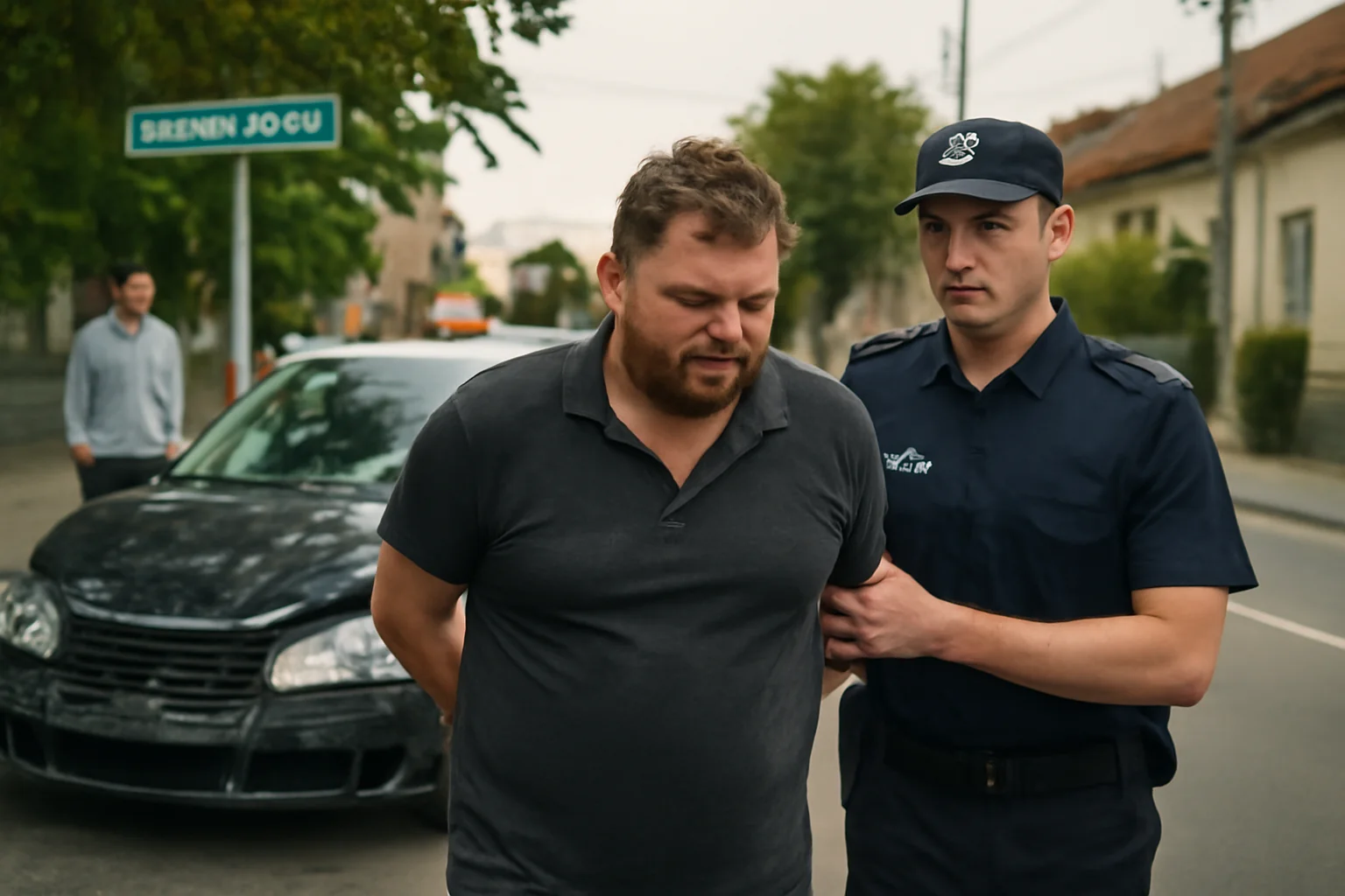 Șofer de 54 de ani din Oradea, reținut după un accident pe strada Gheorghe Doja