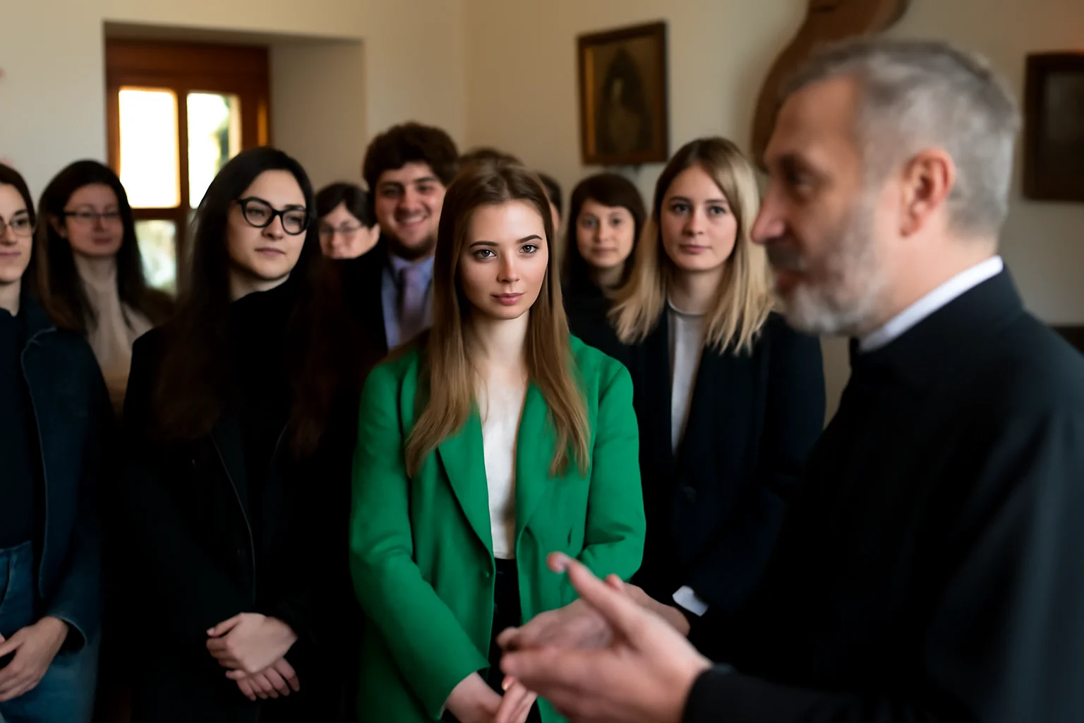 Studenții orădeni de la Jurnalism și Științe Politice, în vizită de documentare la comunitatea românească din Gyula