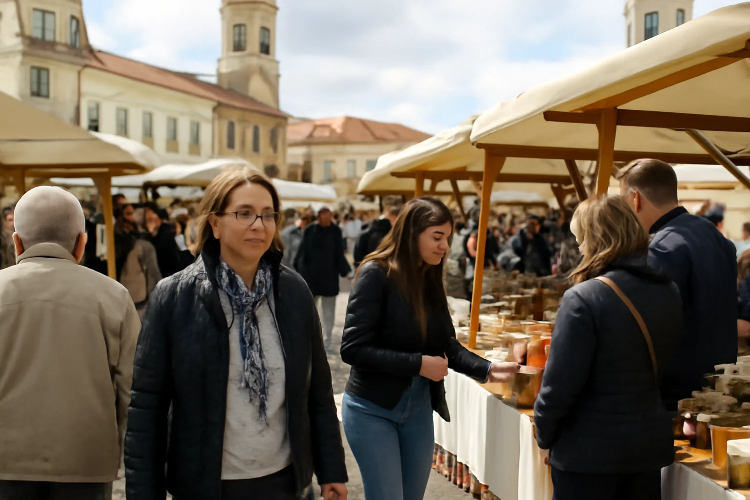 Târgul Produselor Bihorene revine sâmbătă în Piața Unirii din Oradea