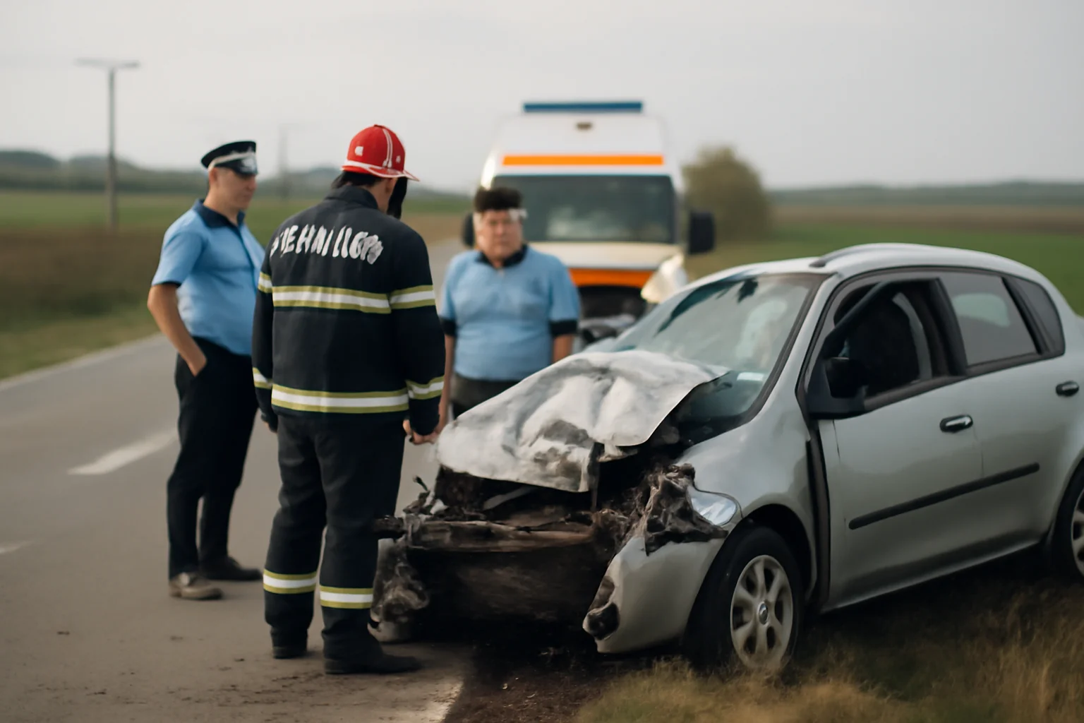 Un bărbat și-a pierdut viața pe șosea