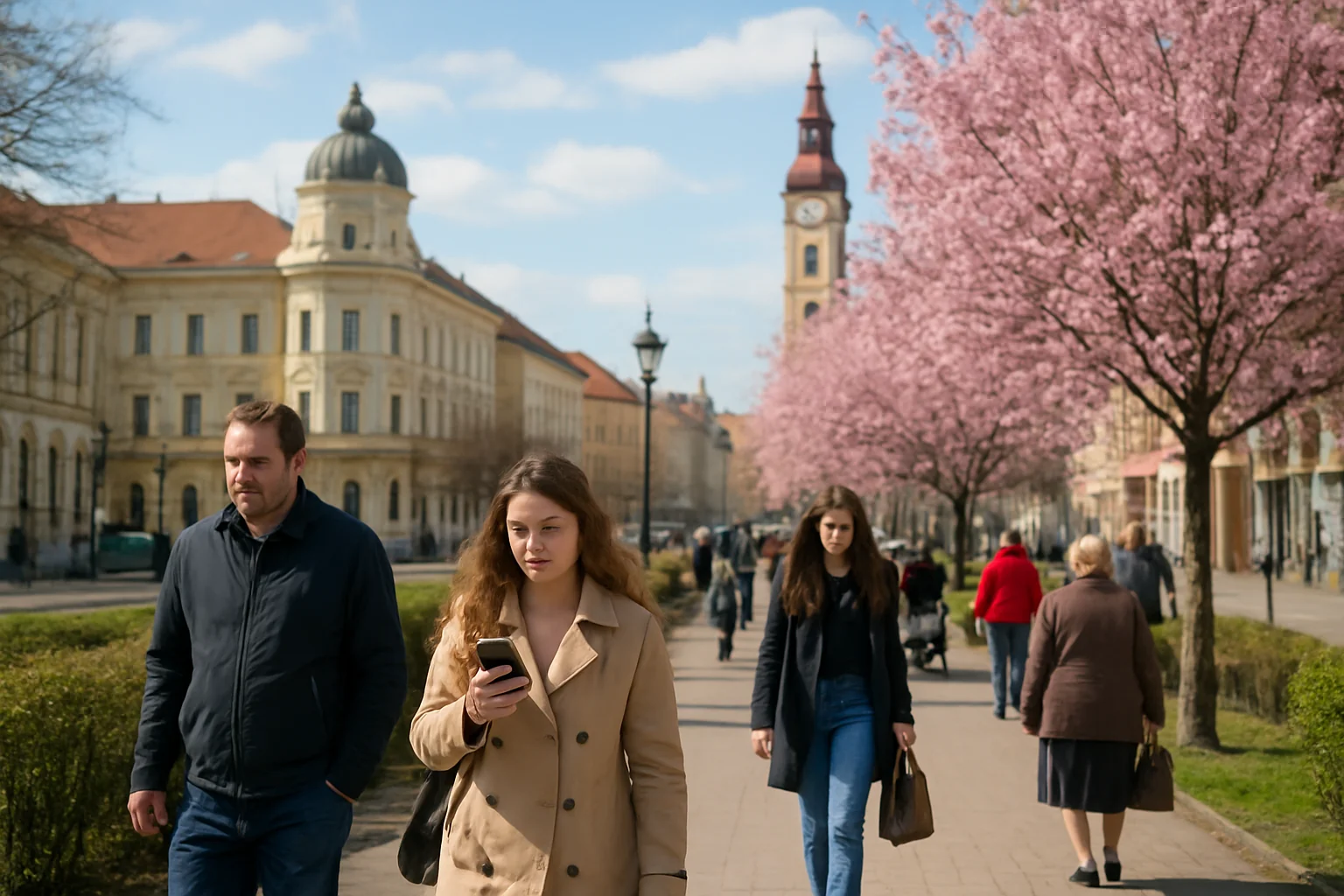 Viața de zi cu zi în Oradea în primăvara anului 2026